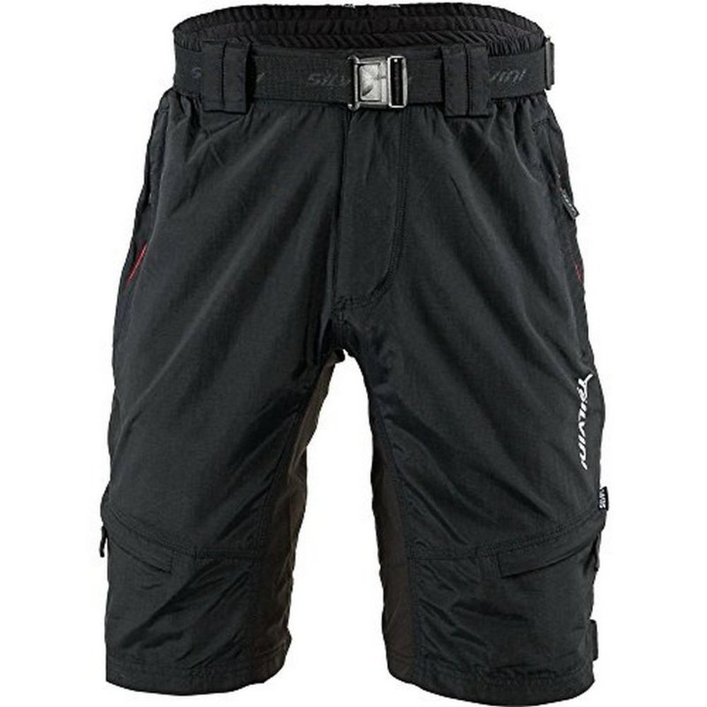 Silvini Men’s RANGO Mountain Bike Cycling Shorts MultPockets BLACK MP857 NWT